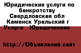 Юридические услуги по банкротству - Свердловская обл., Каменск-Уральский г. Услуги » Юридические   